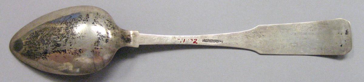 1971.0172 Silver Spoon underside
