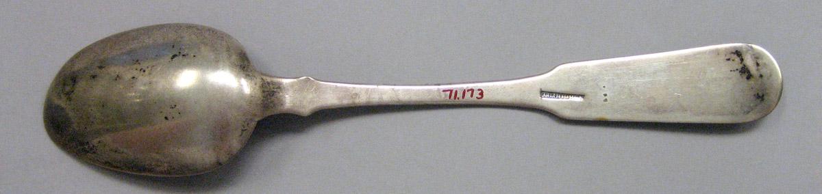 1971.0173 Silver Spoon underside