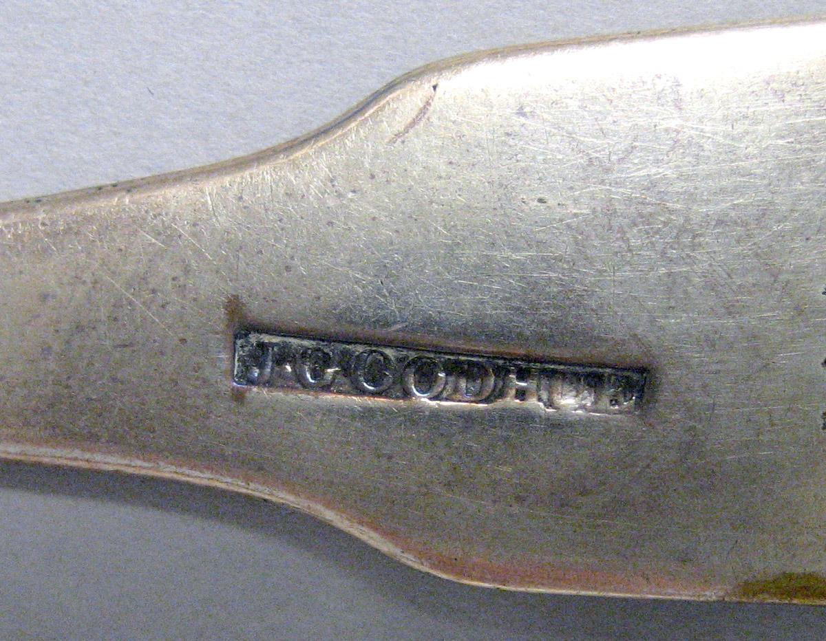1971.0173 Silver Spoon mark