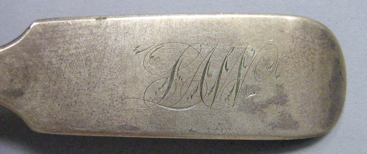 1971.0174 Silver Spoon engraving