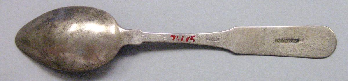 1971.0175 Silver Spoon underside