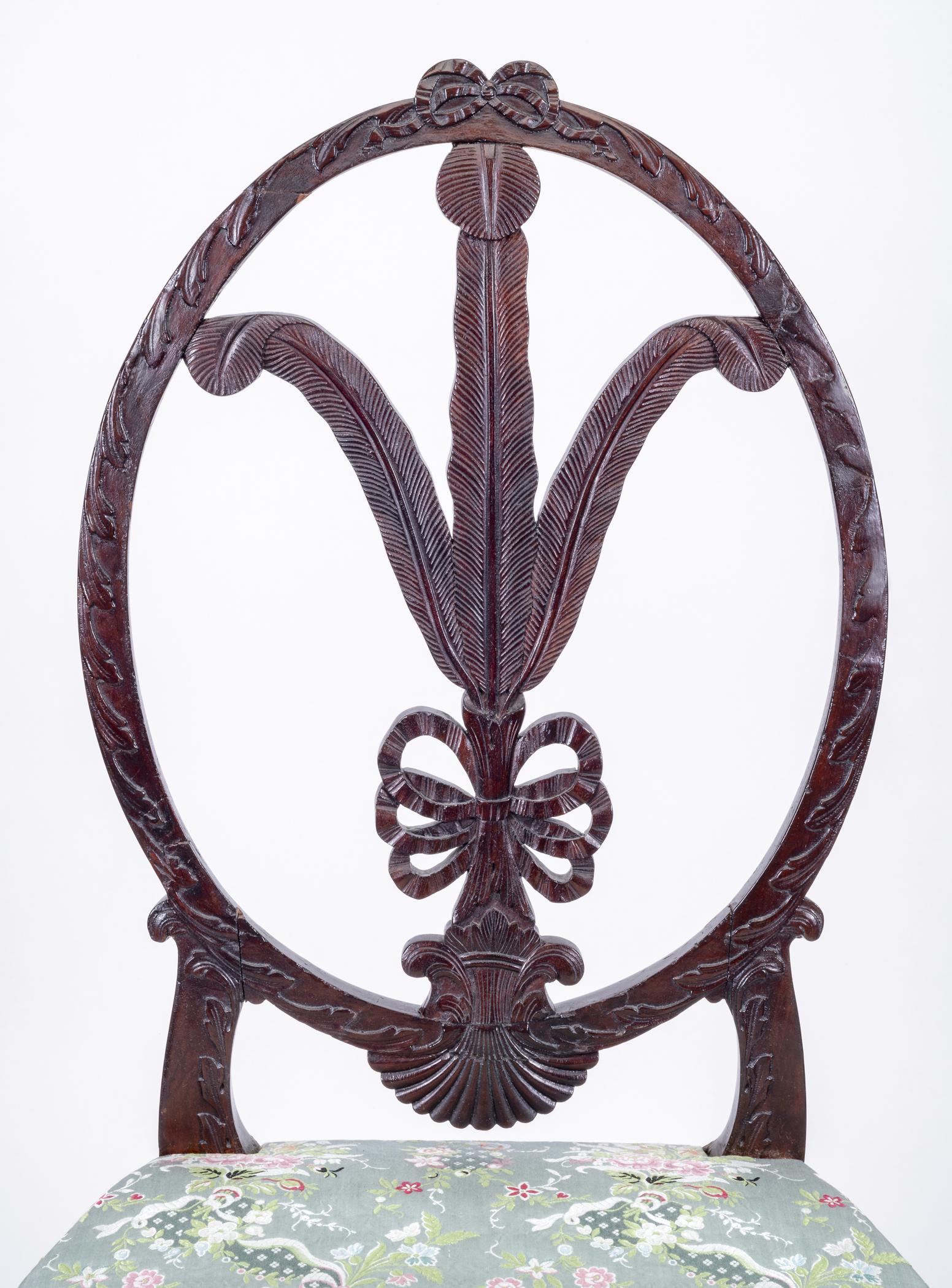 1957.0799.001 Chair, 1990.0505.001 Chair seat, detail 1