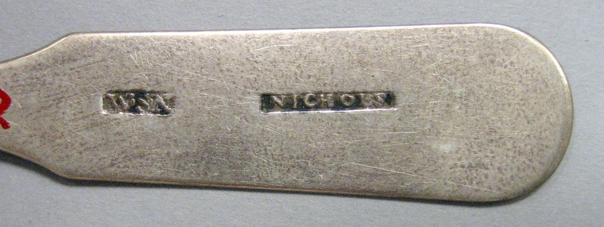 1971.0176.002 Silver Spoon mark