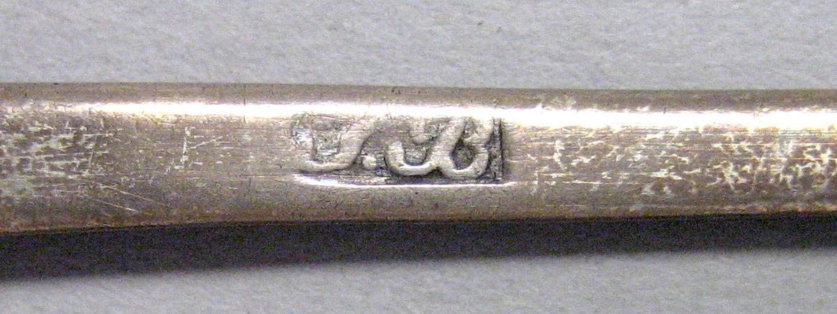 1971.0177 Silver Spoon mark