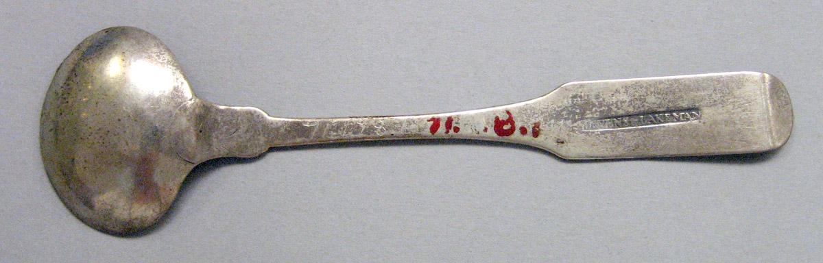 1971.0178.001 Silver Spoon underside
