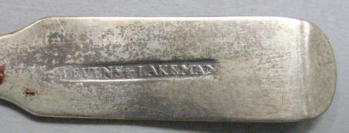 1971.0178.001 Silver Spoon mark
