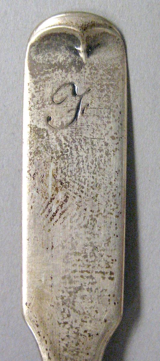 1971.0178.002 Silver Spoon engraving