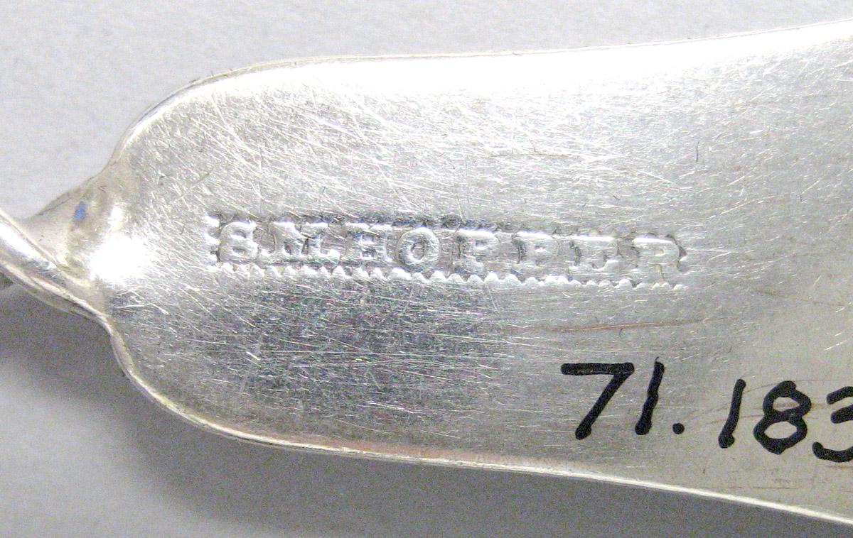 1971.0183 Silver Spoon mark