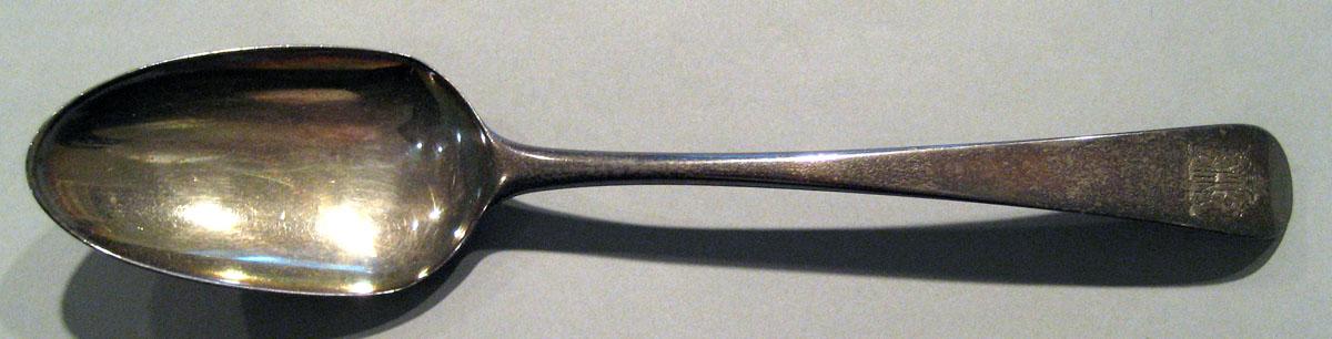 1971.0184.002 Silver Spoon upper surface