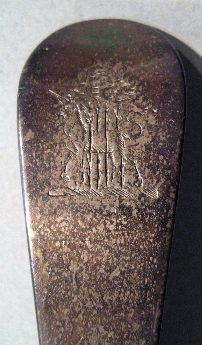 1971.0184.002 Silver Spoon engraving