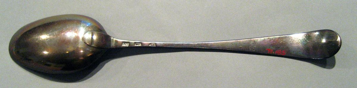 1971.0185 Silver Spoon underside