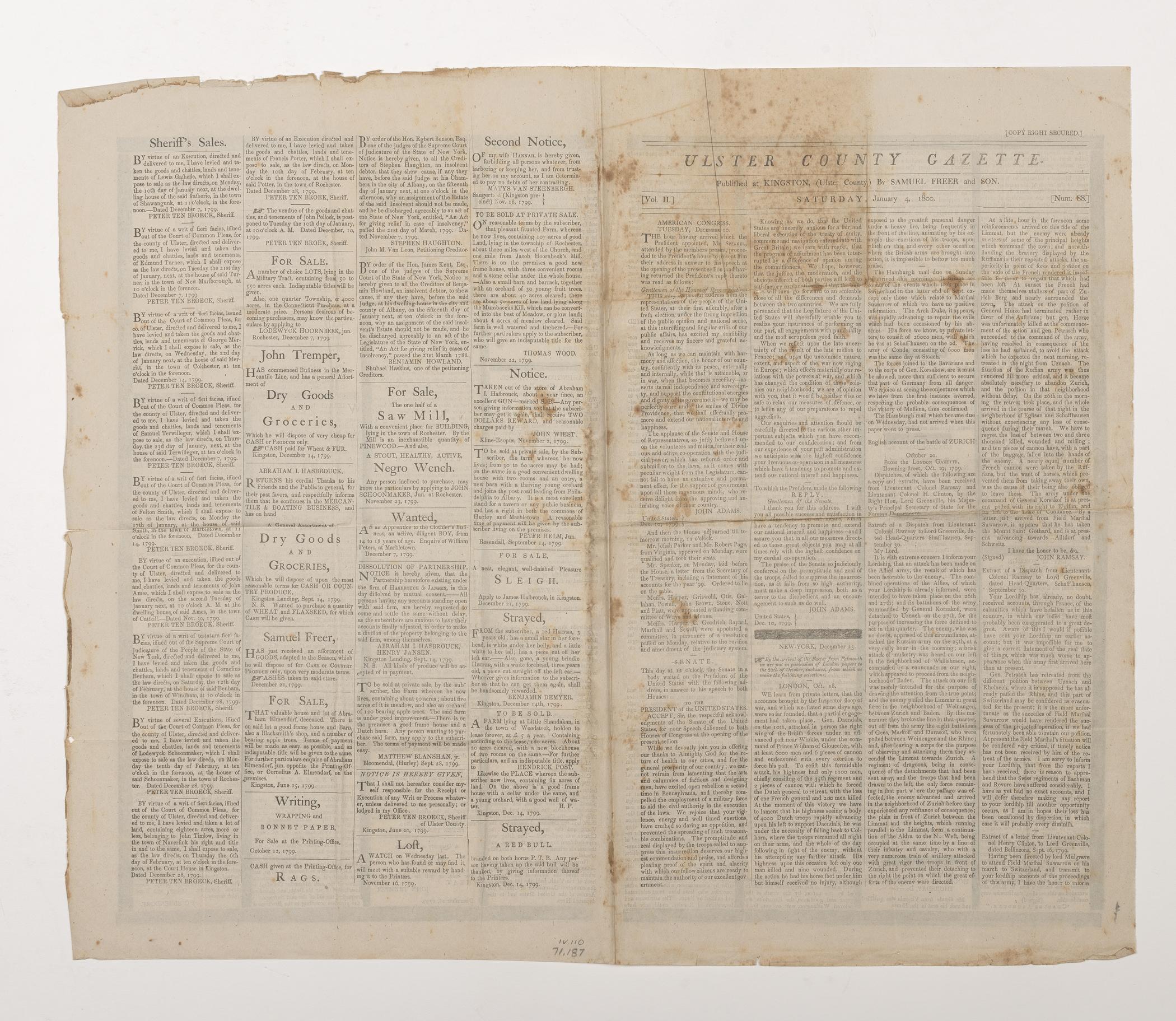 1971.0187 Newspaper, page 4, page 1, view 1