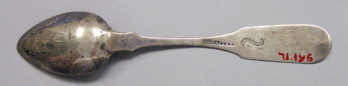 1971.0196 Silver Spoon underside