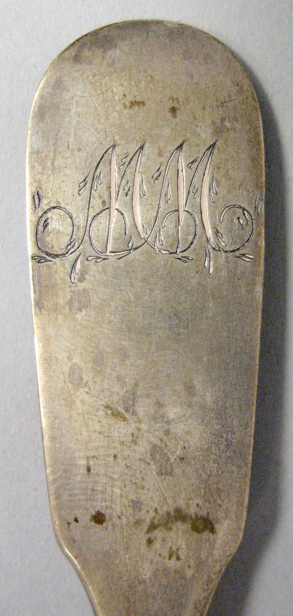 1971.0196 Silver Spoon engraving
