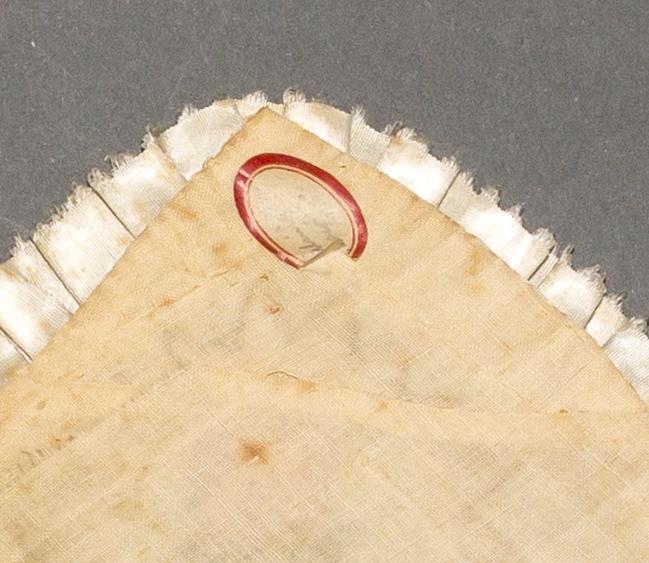 1971.0214 Collar, reverse, detail 3