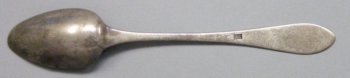 1971.0222 Silver Spoon underside
