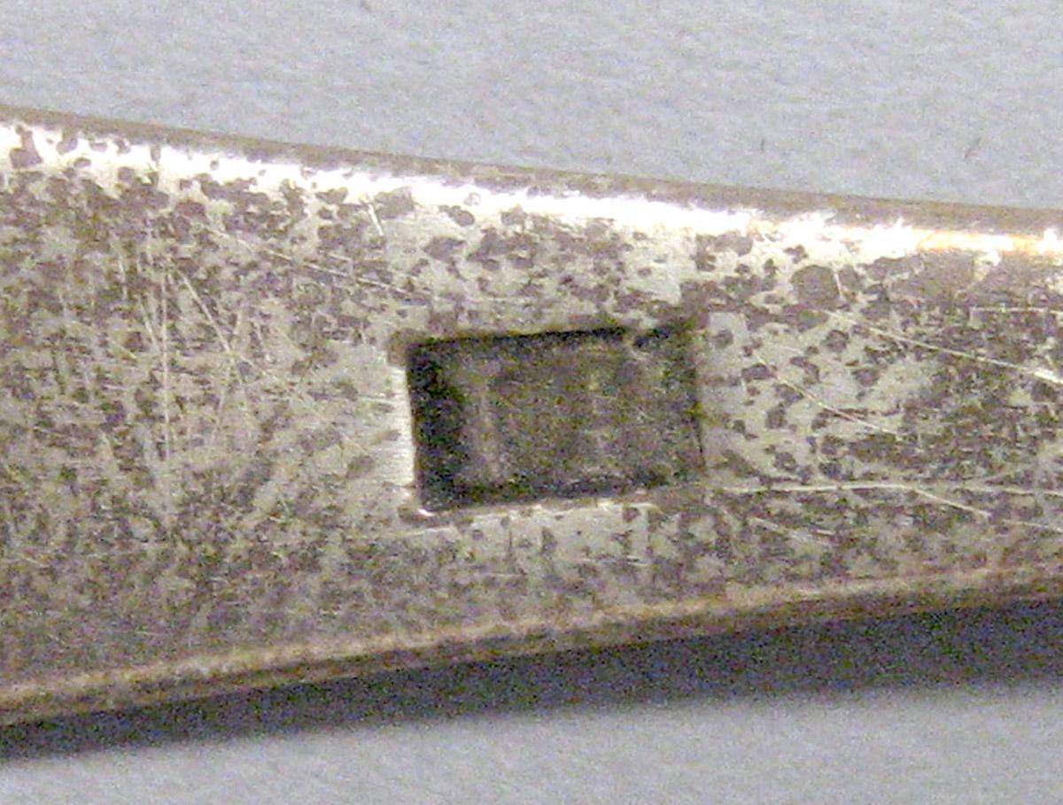 1971.0222 Silver Spoon mark