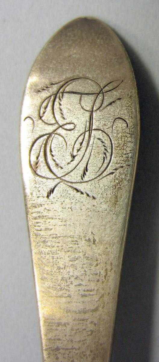 1971.0224 Silver Spoon engraving