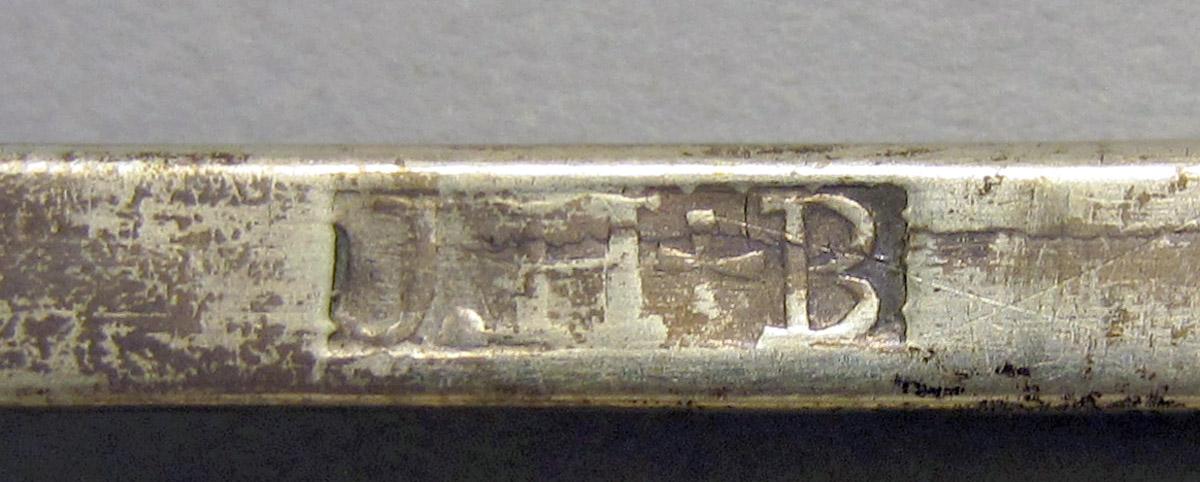 1971.0225 Silver Spoon mark