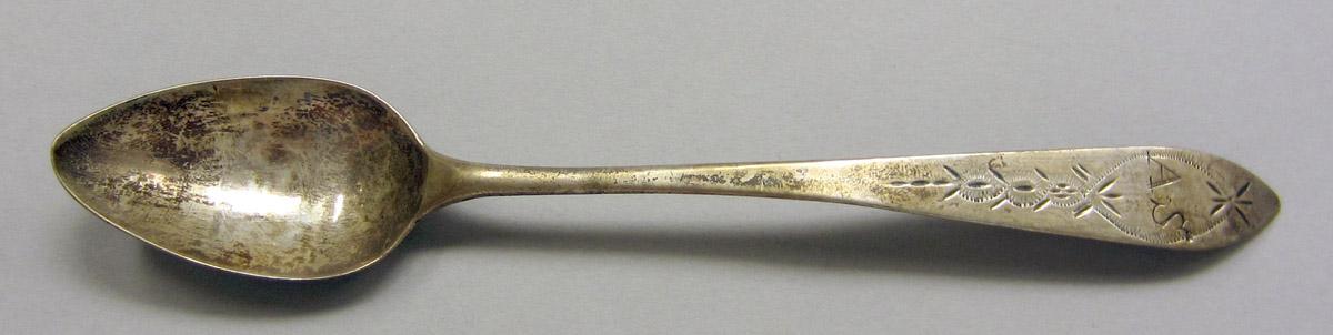 1971.0226.001 Silver Spoon upper surface