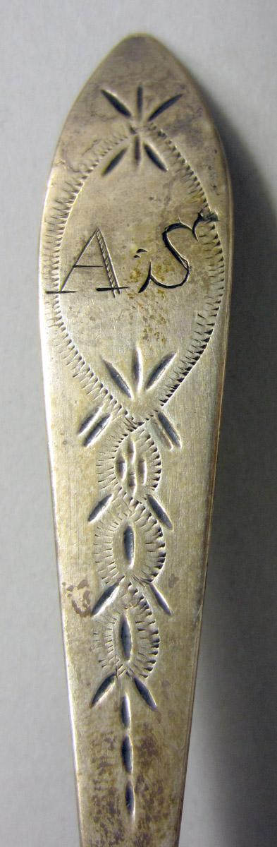 1971.0226.001 Silver Spoon engraving