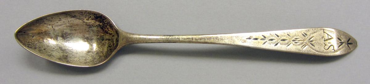 1971.0226.002 Silver Spoon upper surface