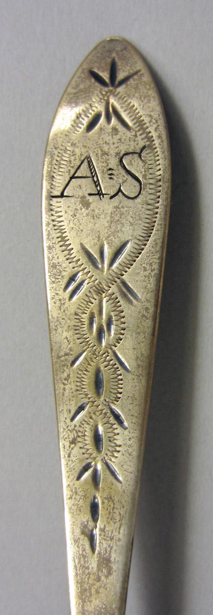 1971.0226.002 Silver Spoon engraving