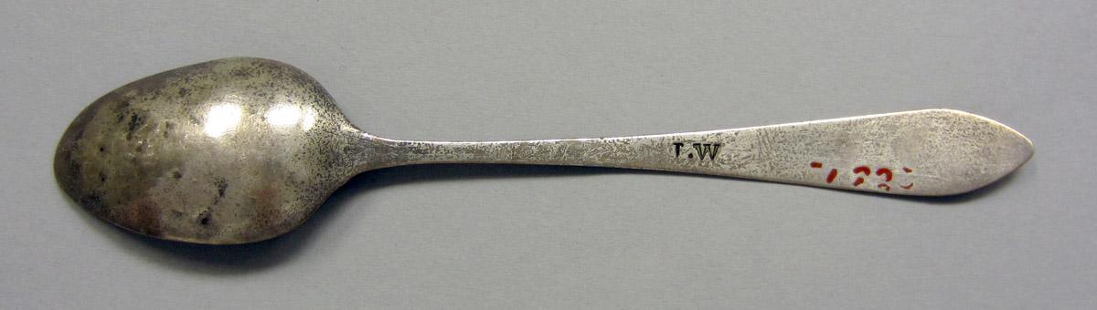 1971.0228 Silver Spoon underside