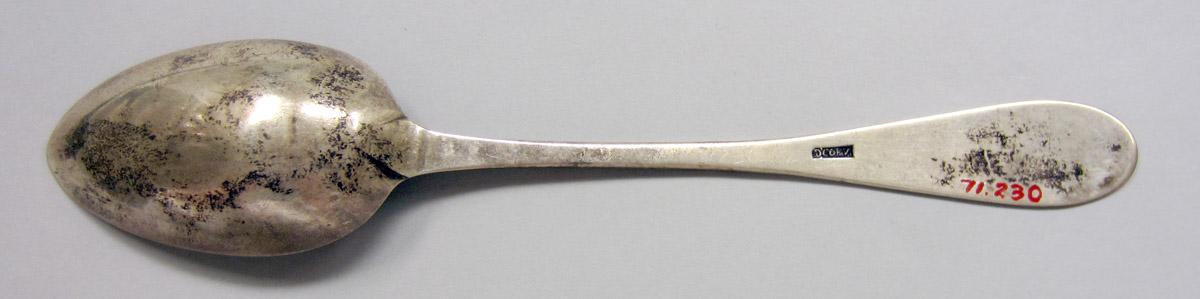 1971.0230 Silver Spoon underside
