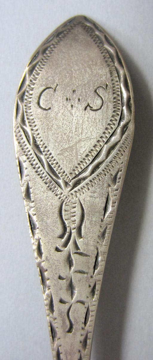 1971.0231.001 Silver Spoon engraving