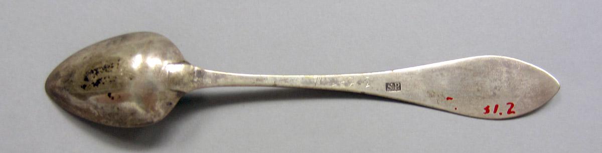 1971.0231.002 Silver Spoon underside