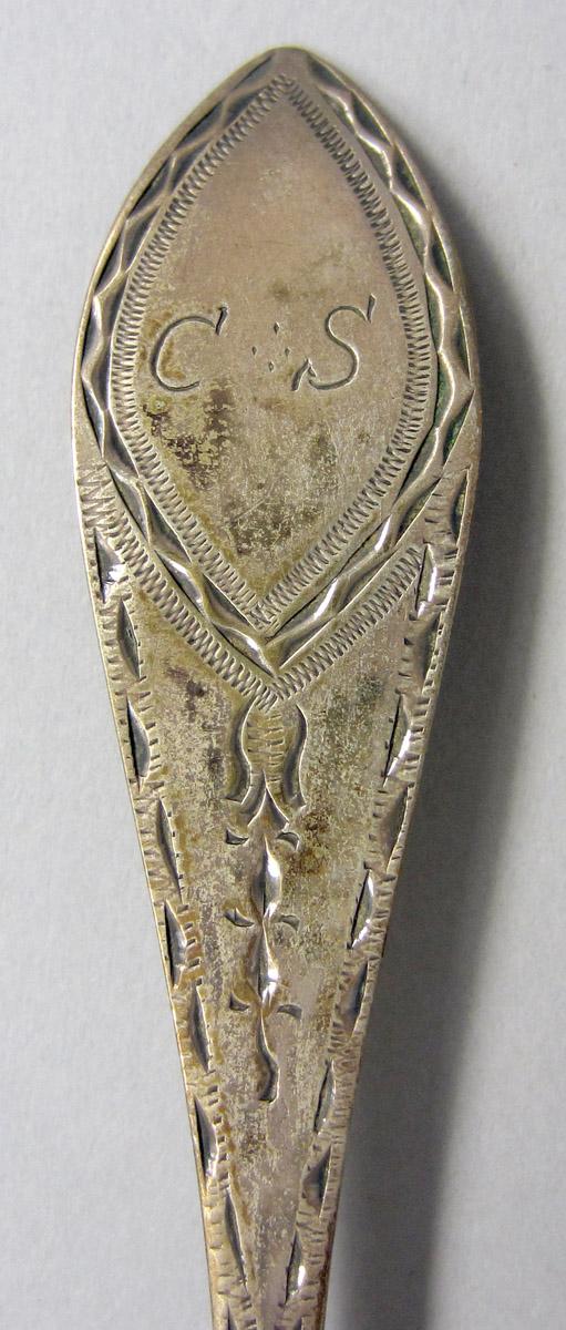 1971.0231.002 Silver Spoon engraving