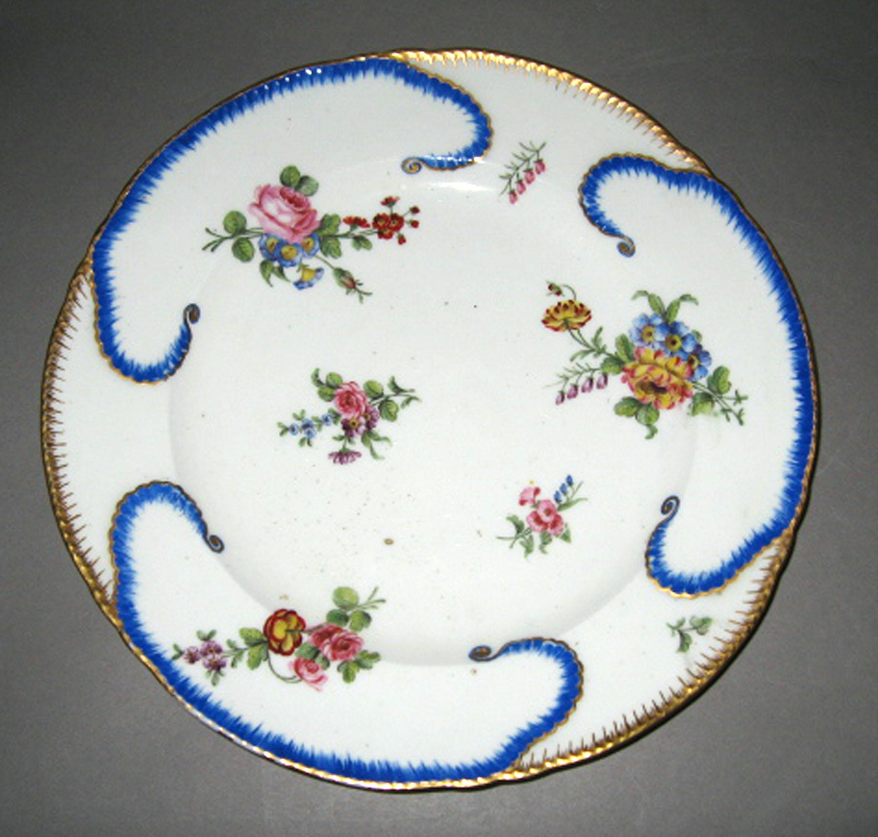 1971.0238.001 Sevres porcelain plate