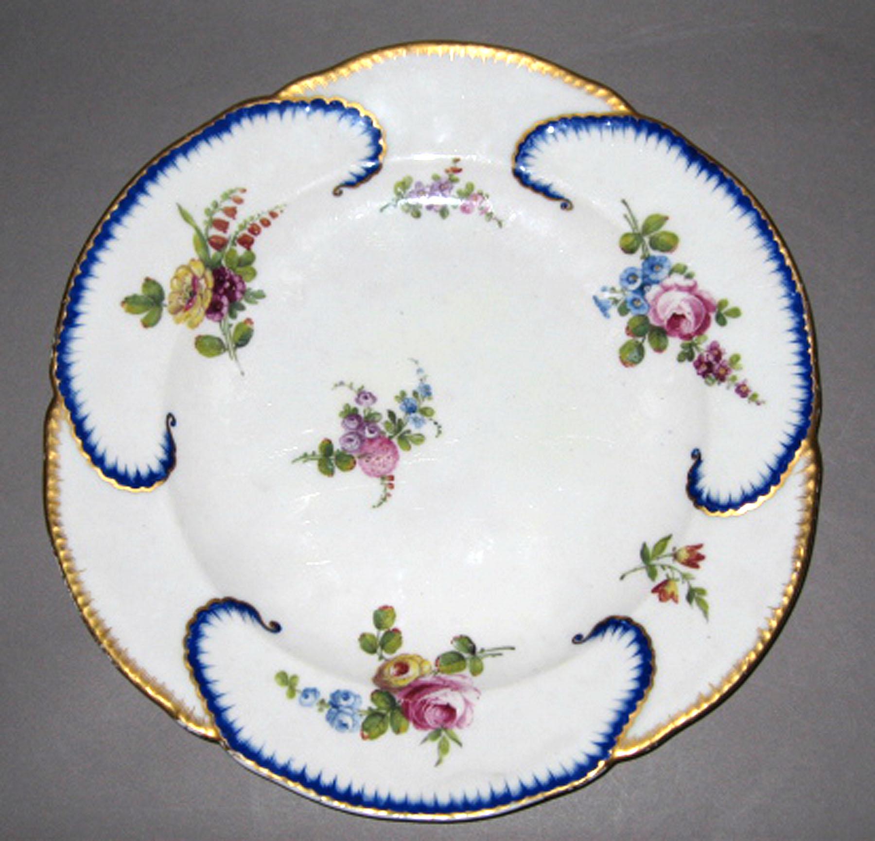 1971.0238.005 Sevres porcelain plate