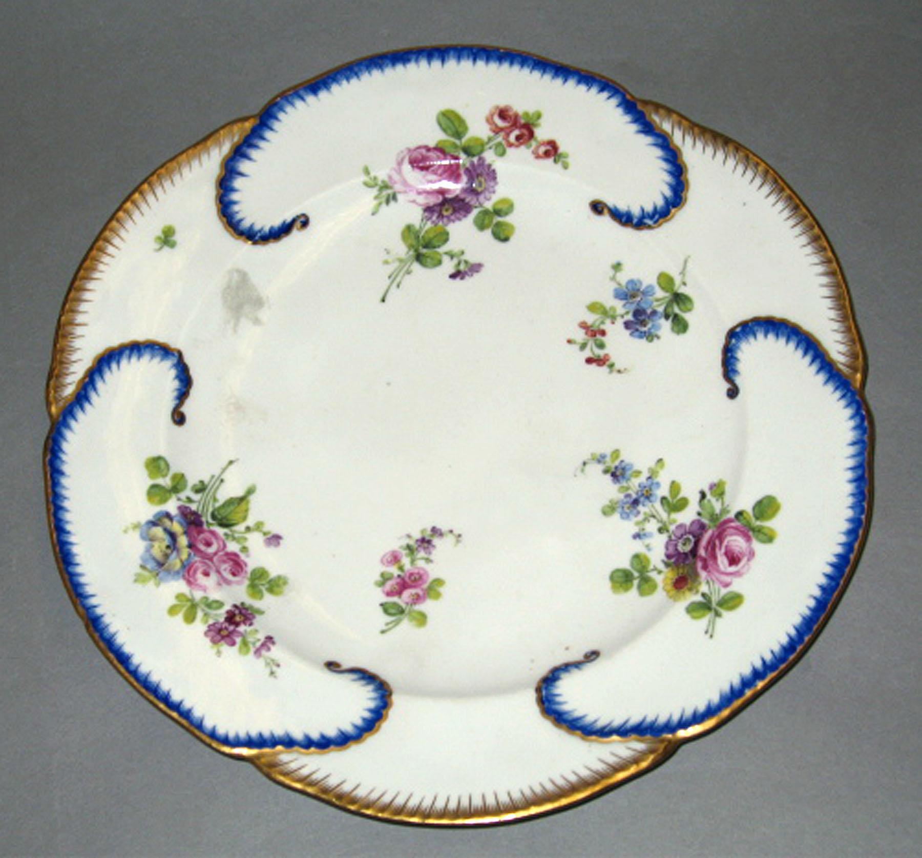 1971.0238.006 Sevres porcelain plate