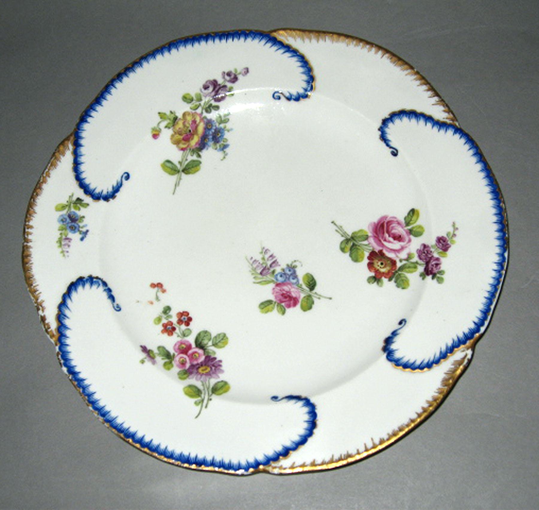 1971.0238.007 Sevres porcelain plate