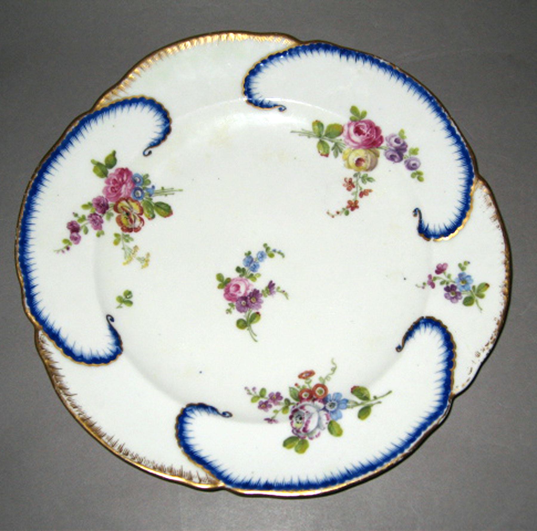 1971.0238.009 Sevres porcelain plate
