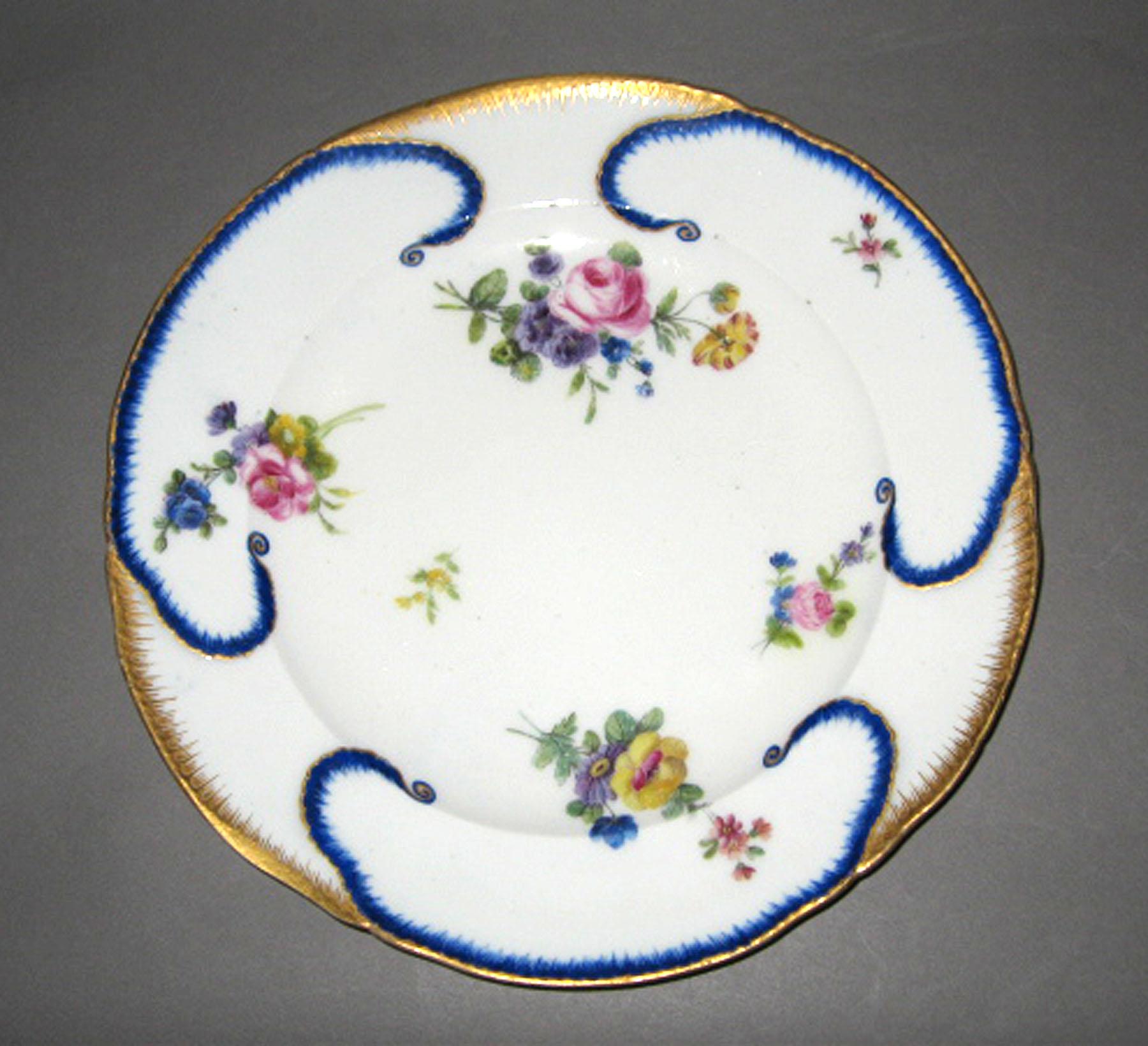 1971.0238.012 Sevres porcelain plate