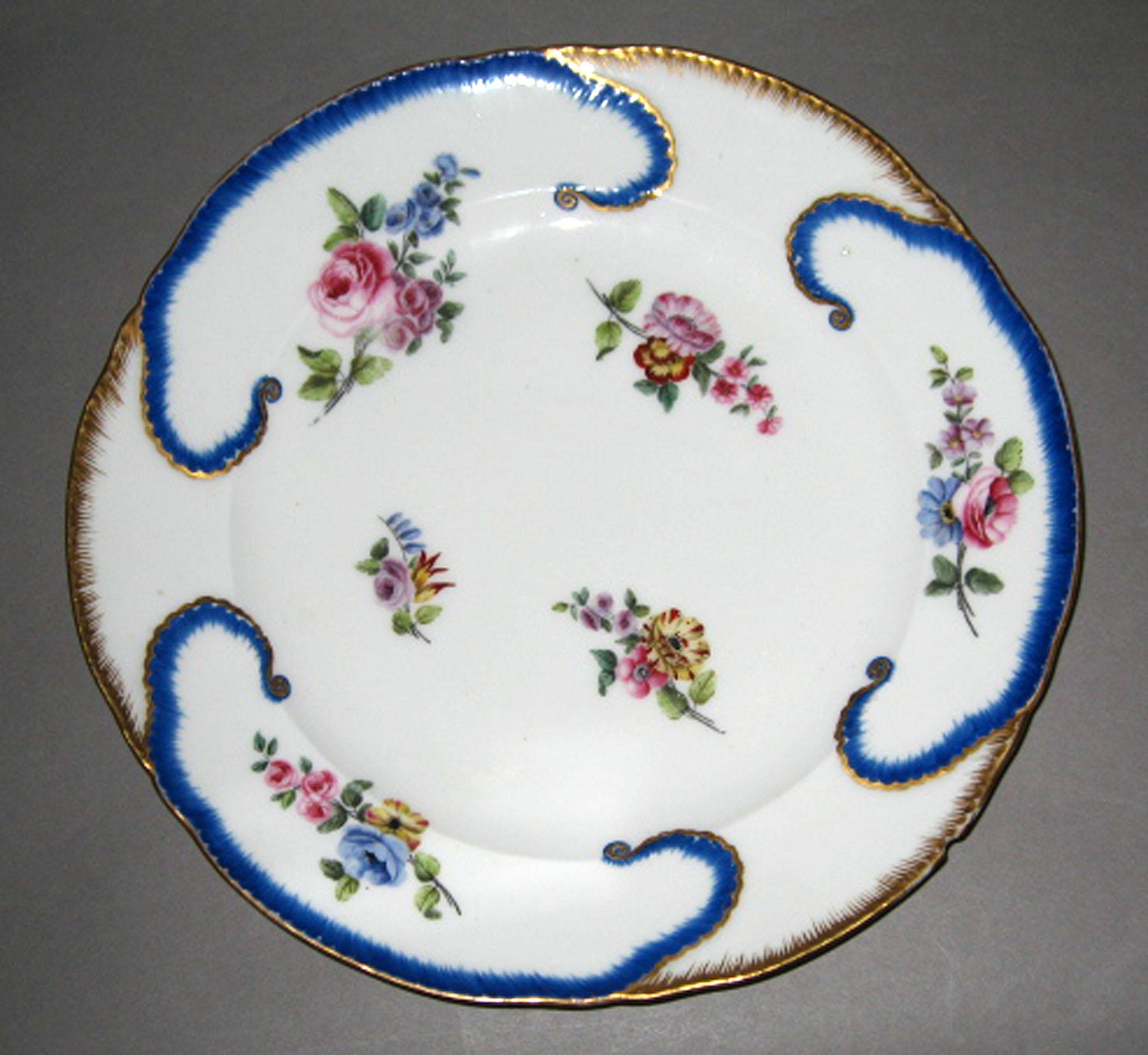 1971.0238.014 Sevres porcelain plate