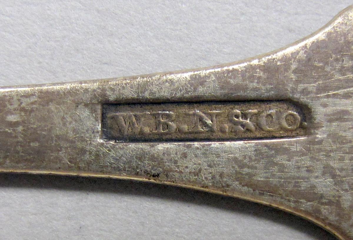 1971.0242.001 Silver Spoon mark