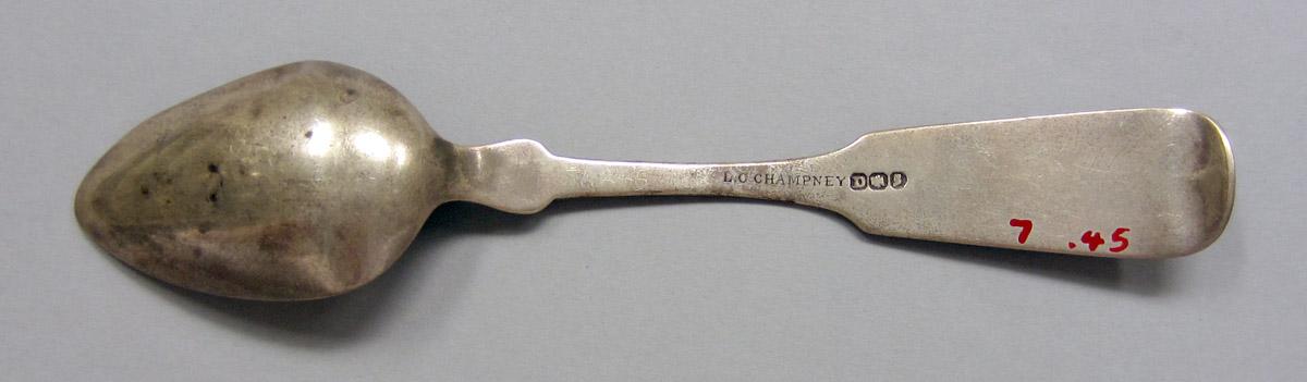 1971.0245 Silver Spoon underside