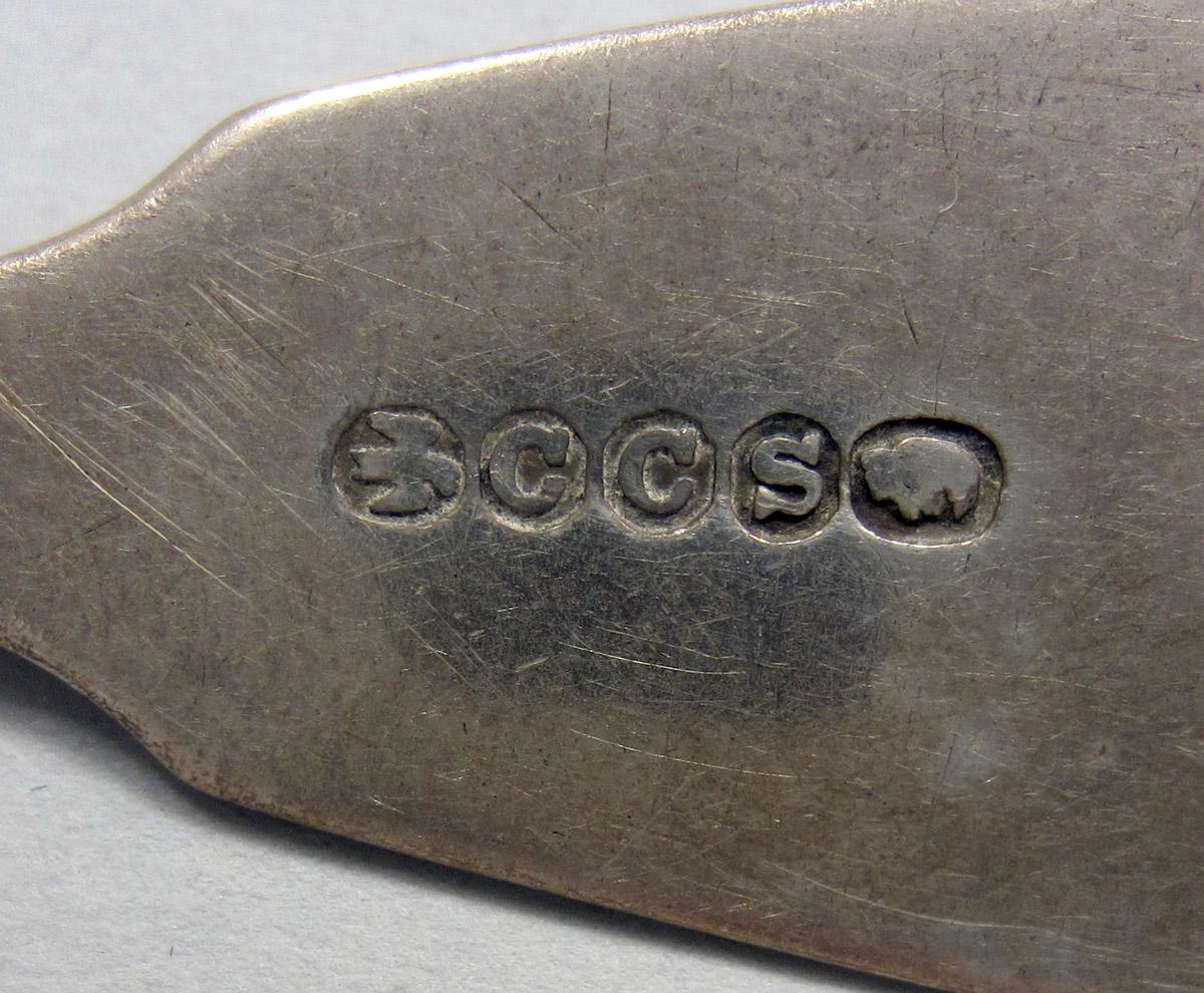 1971.0246 Silver Spoon mark