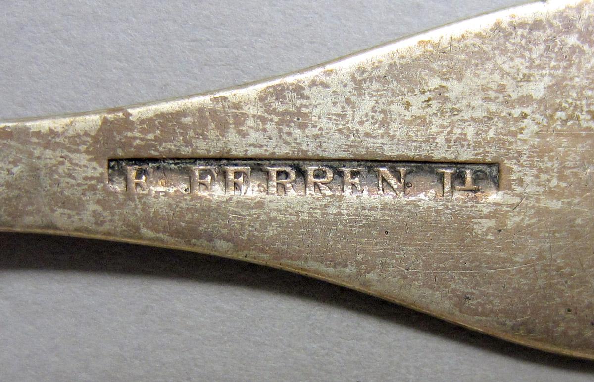 1971.0247 Silver Spoon mark