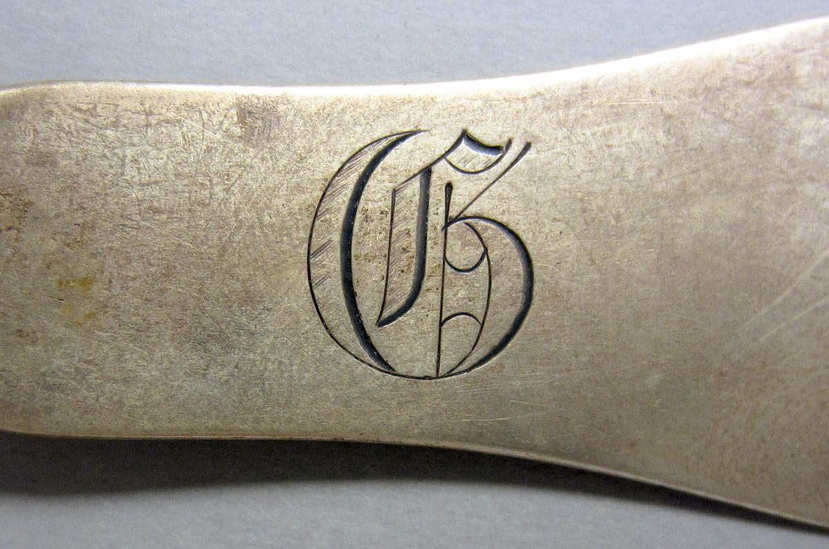 1971.0250 Silver Spoon engraving