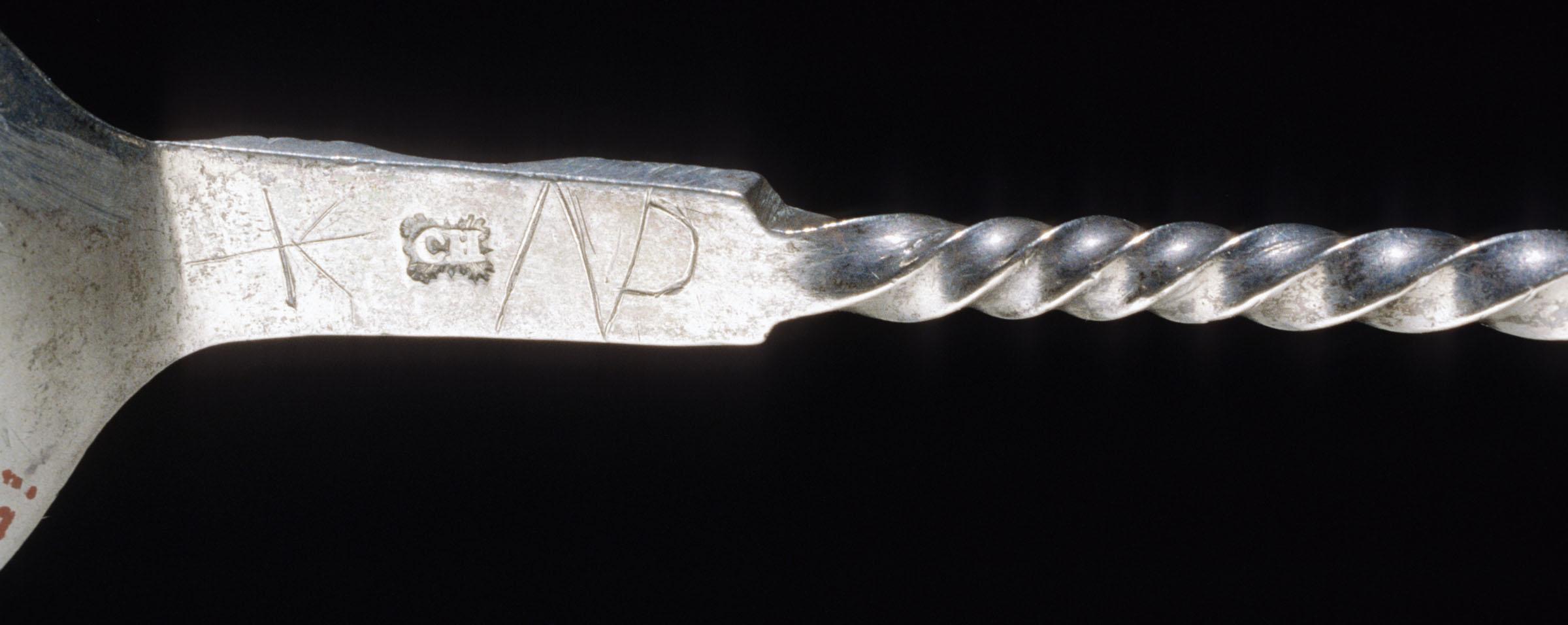 1971.0251 Spoon, detail 1