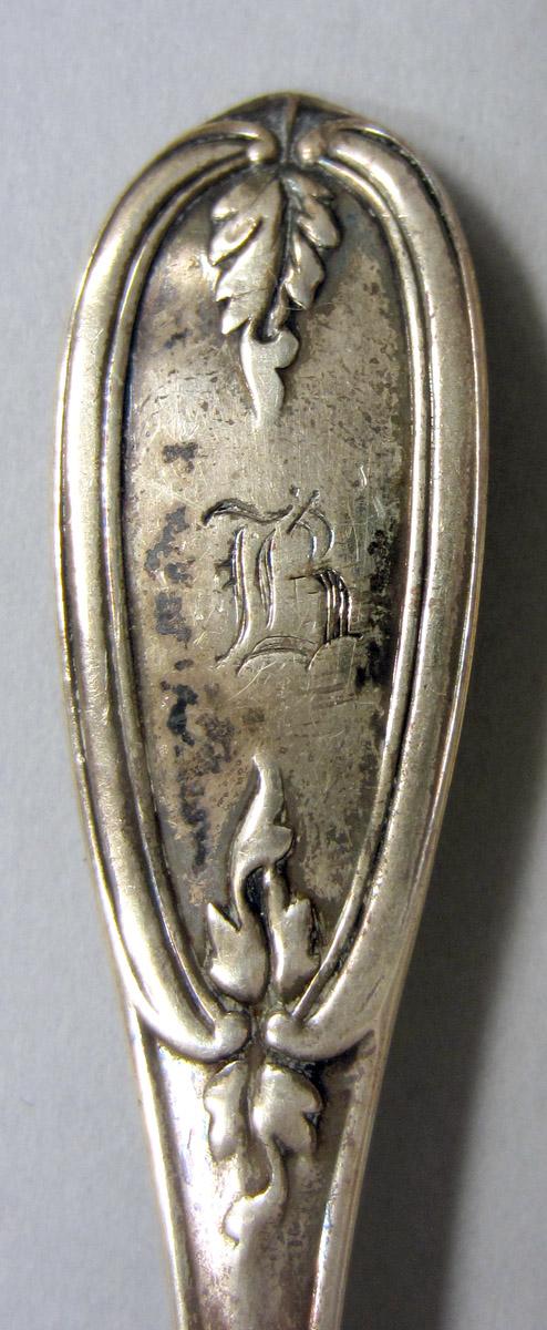 1971.0254.001 Silver Spoon engraving