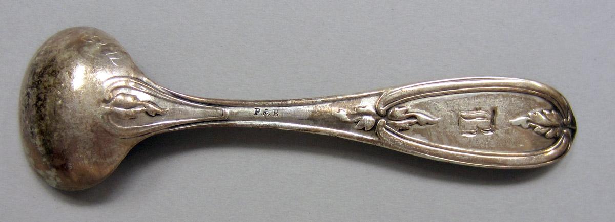 1971.0254.002 Silver Spoon underside