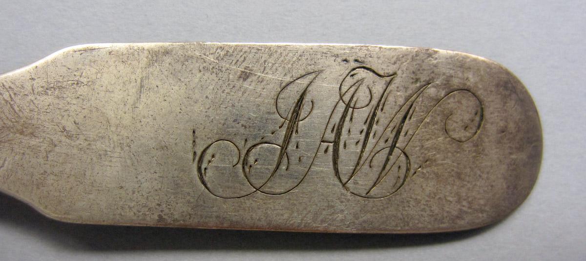 1971.0255 Silver Spoon engraving