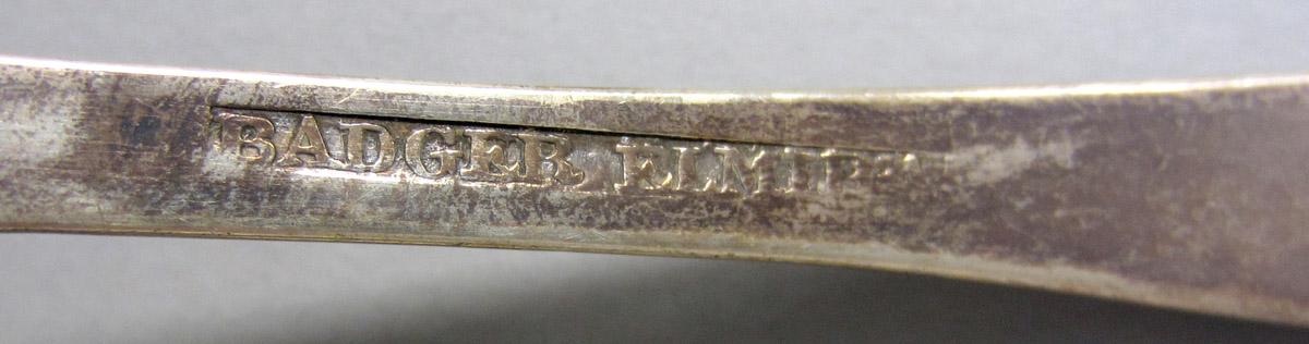 1971.0260 Silver Ladle mark