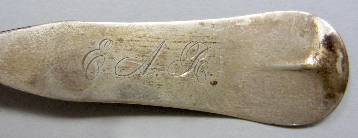 1971.0263 Silver Spoon engraving